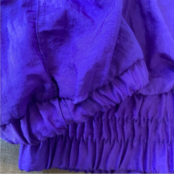 VTG River Edge Jacket RE Sport 80s 90s Windbreaker Crazy retro Petite Medium - Picture 11 of 11